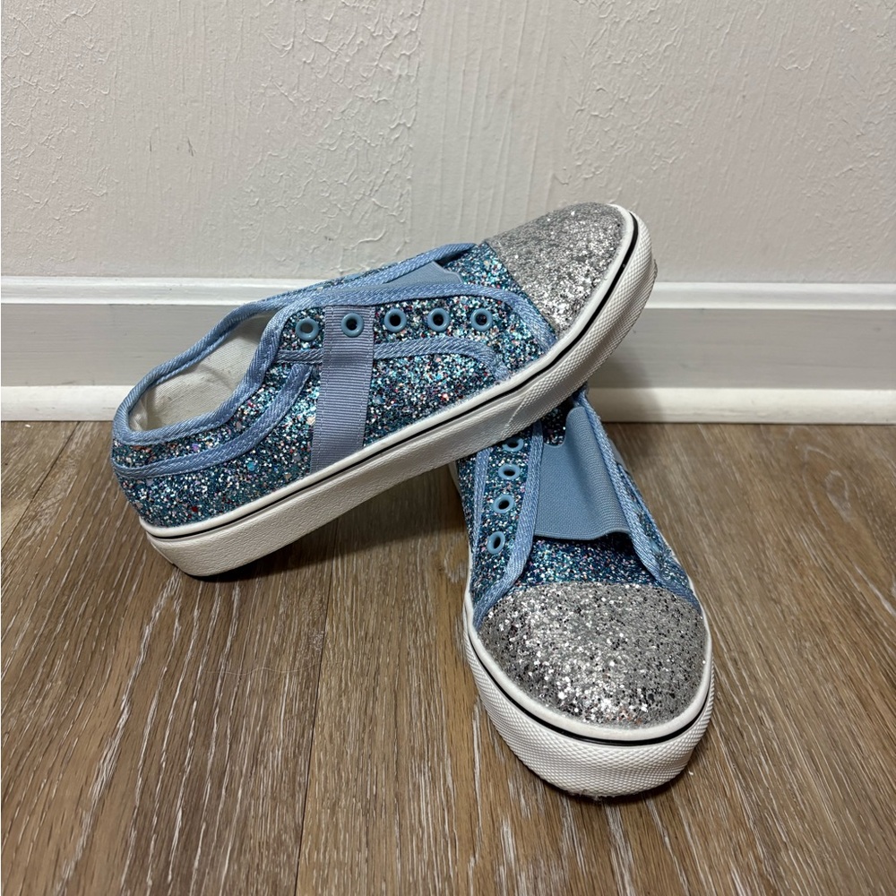 Sparkly Blue Women’s Sneakers 8